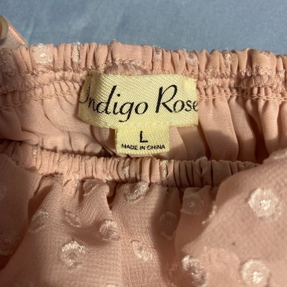 Orange Cream Ruffled Puff Sleeve Sundress - Picture 4 of 10